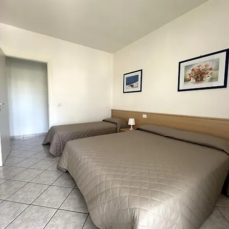 Flat With Side Sea View